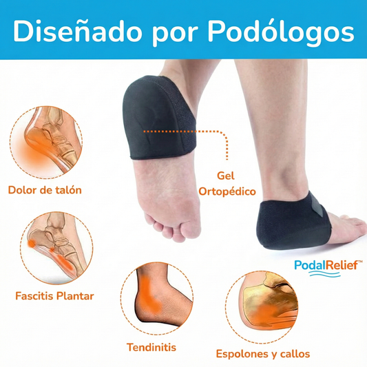 PodalRelief™ | ¡Alivio Inmediato para Fascitis y Dolor de Talón!