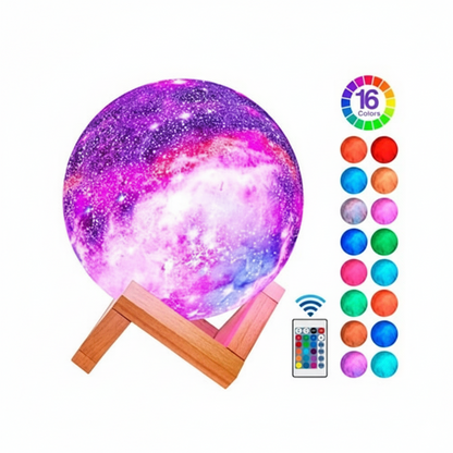 GALAXIA™ - Lámpara de Nebulosa 3D Recargable